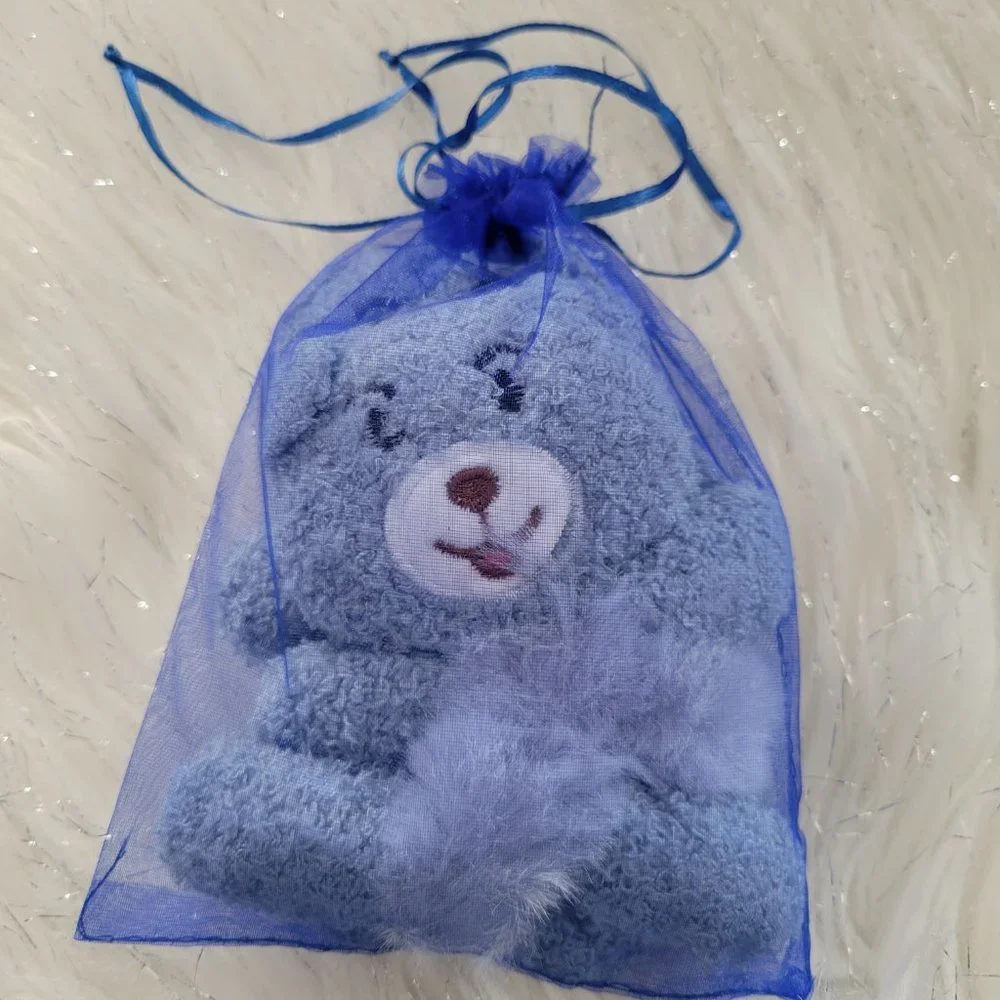 Set of 2 Plush Bear Scrunchies